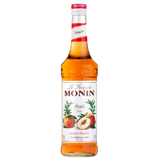 Image de SIROP PECHE MONIN 6X70CL - PC