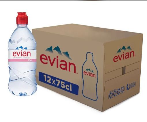 Image de EVIAN 75CL 12X75CL - COLIS