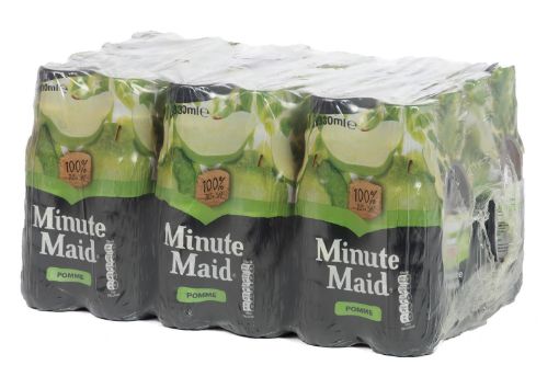 Image de MINUTE MAID JUS POMME 24X33CL - COLIS