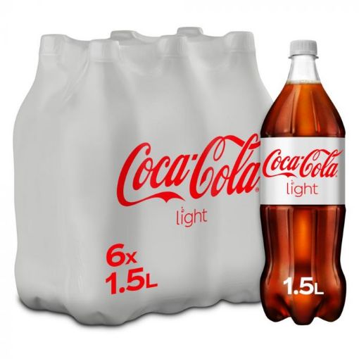 Image de COCA COLA LIGHT 1.5L 6X1.5L - COLIS