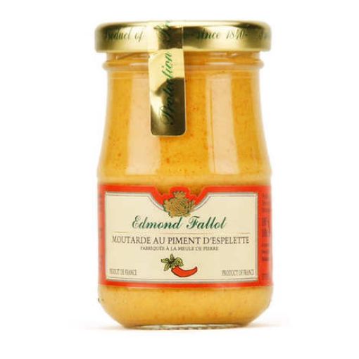 Image de MOUTARDE PIMENT D'ESPELETTE 105GR - POT