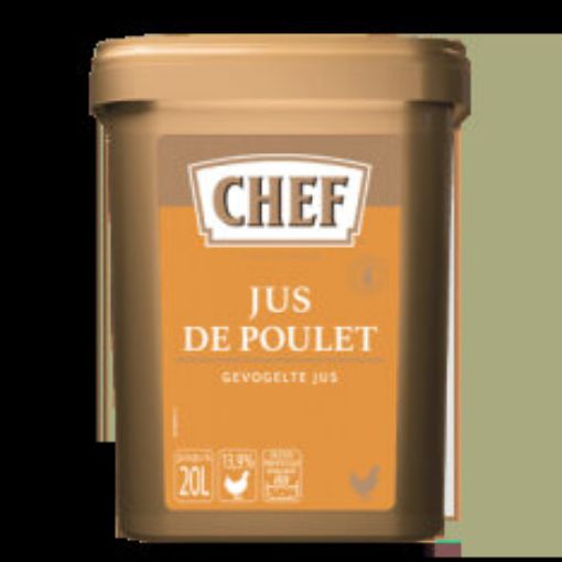 Image de JUS POULET POUDRE CHEF 6X600GR - PC