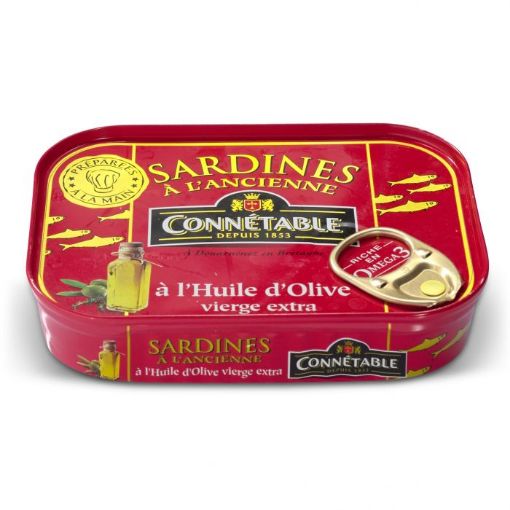 Image de SARDINE HUILE CONNETABLE 115GR - BTE