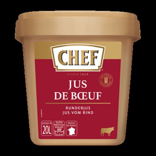 Image de JUS ROTI DE BOEUF POUDRE CHEF 6X800GR - PC