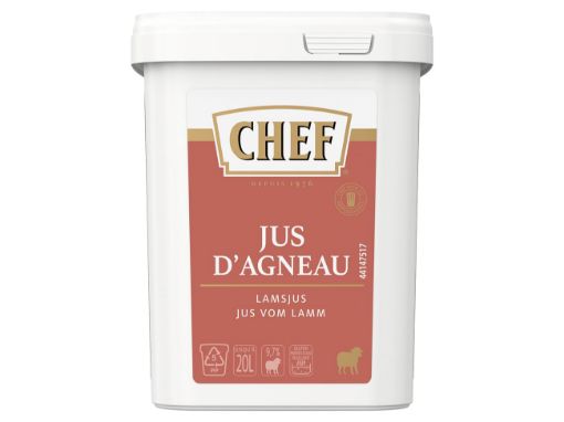 Image de JUS AGNEAU POUDRE CHEF 6X600GR - PC