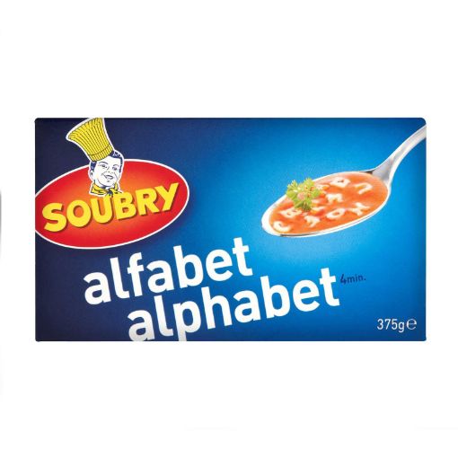 Image de PATE ALPHABET SOUBRY 375GR - PQ