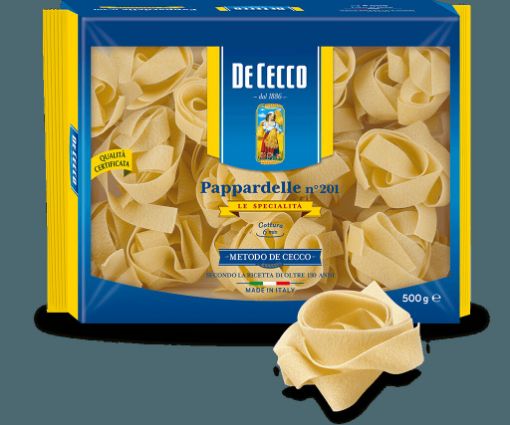 Image de PAPPARDELLE DE CECCO N°201 10X500GR - PQ