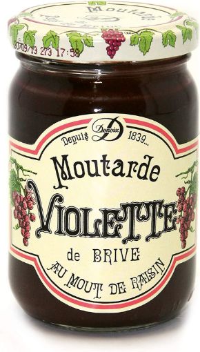 Image de MOUTARDE VIOLETTE DE BRIVE 6X200GR - POT