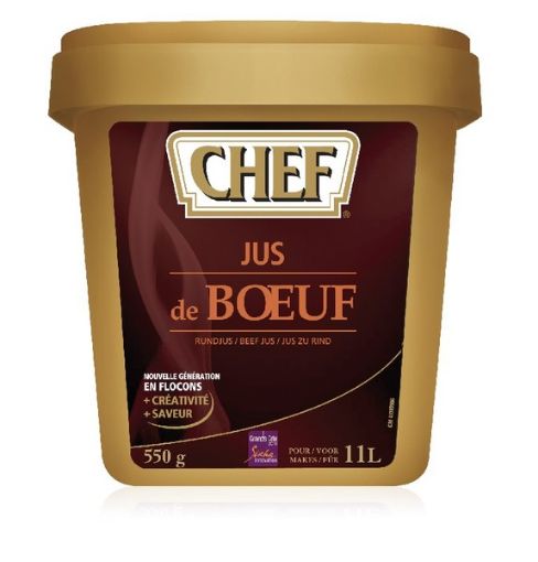 Image de JUS BOEUF POUDRE CHEF 6X600GR - PC