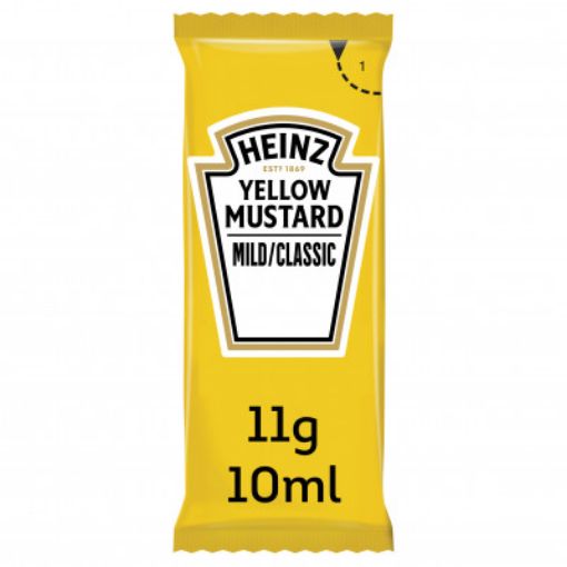 Image de MOUTARDE PORTION HEINZ 200X10ML - BTE