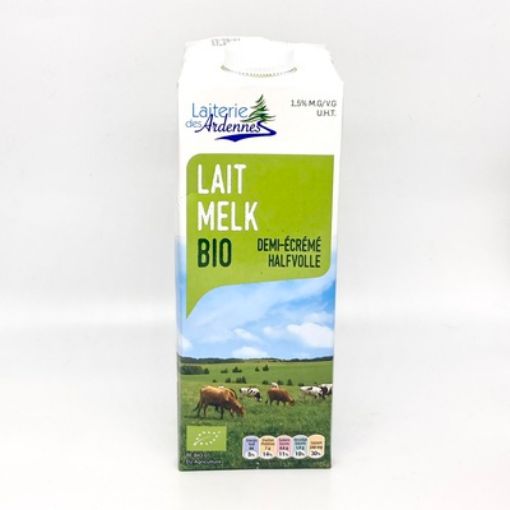 Image de LAIT DEMI ECREME 6X1L - L BIO