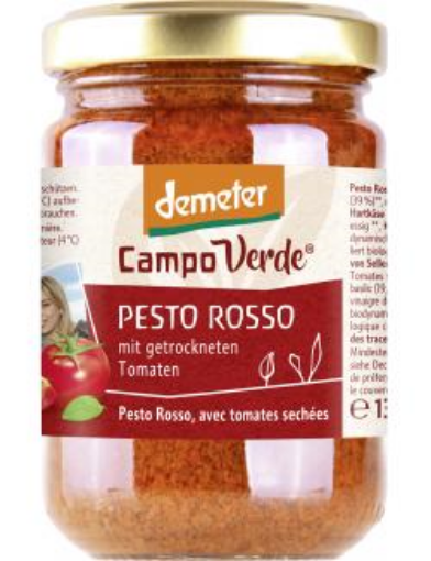 Image de PESTO ROSSO 6X130GR - POT BIO