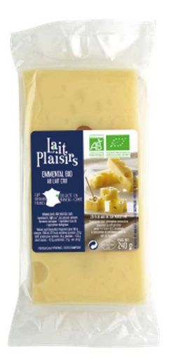 Image de EMMENTAL PORTION 240GR - PC BIO