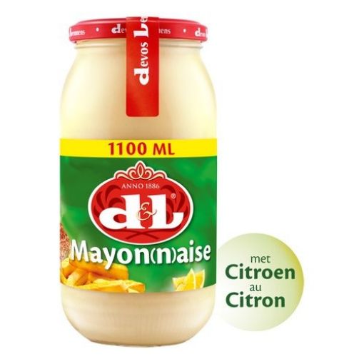 Image de SAUCE MAYO CITRON DL 6X1100ML - POT