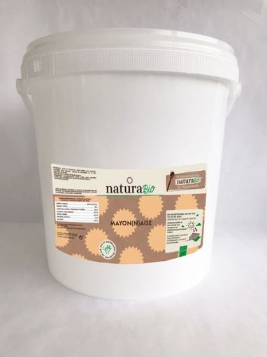 Image de SAUCE MAYO NATURA 9KG - SEAU