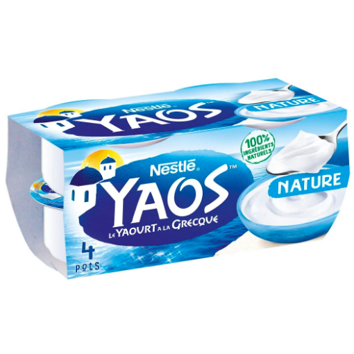 Image de YAOURT GREC NATURE 4X115GR - PC