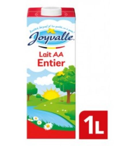 Image de LAIT JOYVALLE ENTIER 8X1L - L