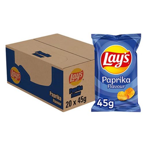 Image de CHIPS PAPRIKA LAY'S 20X40GR - CRT