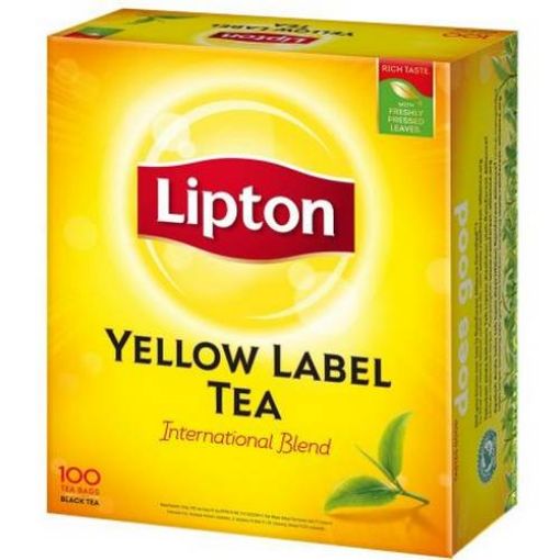 Image de THE JAUNE LIPTON 100PC - BTE