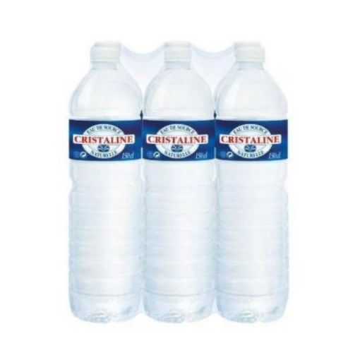 Image de EAU CRISTALINE 6X1.5L - COLIS