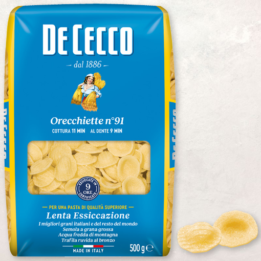 Image de ORECCHIETTE DE CECCO 24X500GR - PQ