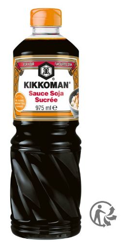 Image de SAUCE SOYA SUCRE KIKKOMAN 6X975ML - PC