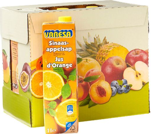 Image de JUS ORANGE VARESA 8X1L - L