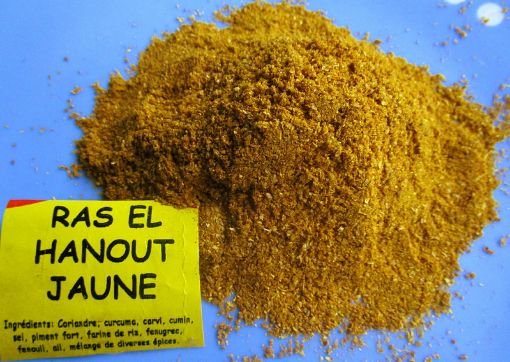 Image de RAZ EL HANOUT JAUNE 20X100GR - PQ