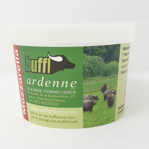 Image de MOZZA BUFFLONNE 125GR - PC BIO
