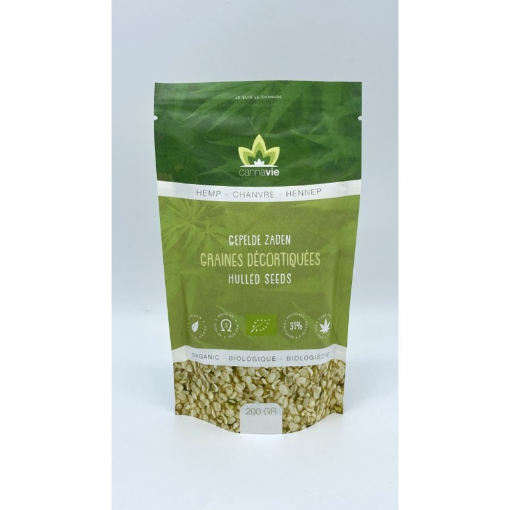 Image de GRAINES DE CHANVRE DECORTIQUEES 6X200GR - PC BIO