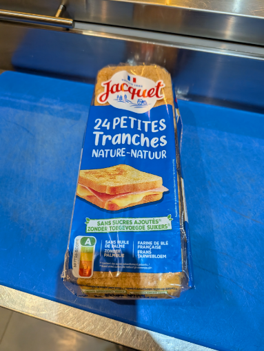 Image de PAIN TOAST JACQUET 8X450GR - PC