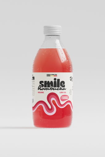 Image de KOMBUCHA STRAWBERRY & RASPBERRY 12X330M - COL