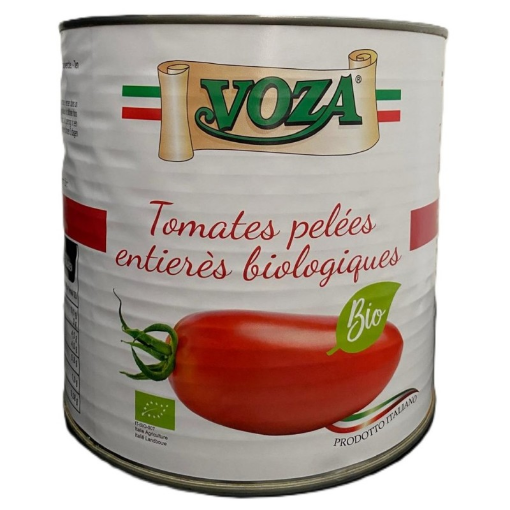 Image de TOMATE PELEE 6X2.5KG - PC BIO